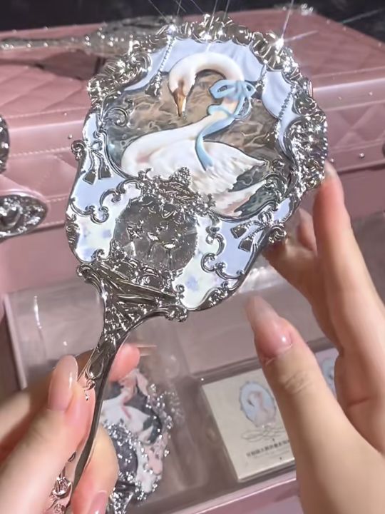 Flower%20Knows%20Handheld%20Mirror%20Little%20Angel%20Swan%20Ballet%20Collection%20Limited%20White%20Blue%20Pink%20Fairy%20Makeup%20-%20Image%207