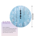 Wall Clock,10 Inch Teal Silent Non-Ticking Kitchen Clock Decor.