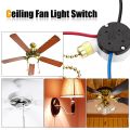 3 Pcs Ze-208S E89885 3 Speed 4 Wire Pull Chain Switch Ceiling Fan Light Switch Replacement Part,A. 