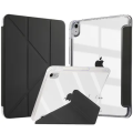 for iPad Air 4/5/6 M3 11 Inch 2025 Magnetic Slim Stand Tablet Case Transparent Acrylic Clear Back Cover.
