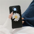 For Huawei Nova Y90 Case Soft Cover + Flowers Protector Back Cover for Huawei NovaY90 Back Cover Phone Cases Housing.