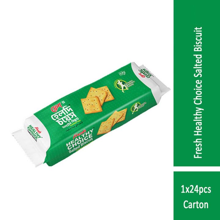 Fresh Healthy Choice Salted Biscuit 80g (24 Pcs Carton)