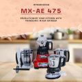 Panasonic MX-AE475 Monster Series 2000 Watt Super Mixer Grinder.