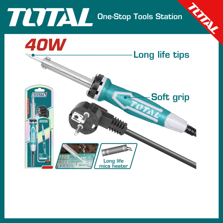 Electric soldering iron 40W TOTAL-TET1406