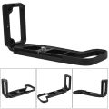 Peipro L Bracket Quick Release L-plate Camera Hand Grip Black for Canon EOS RP. 