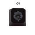run 1PC DIY ABS Backlit Mechanical Keyboard Keycap R4 Height Personality Translucent key cap E. 