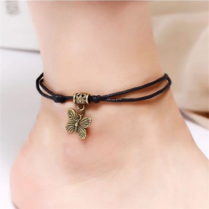 Trendy%20Black%20Rope%20Lucky%20Anklet%20for%20Girls%20-%20Anklet%20for%20Women%20Simple%20-%20Payel%20Nupur%20with%20Adjustable%20Bohemian%20Handmade%20Thread%20Knot%20Anklets%20for%20Girls%20Simple%20Stylish%20-%20Image%205