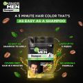 Garnier Men Shampoo Color Natural Black  - 20ml. 