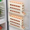 4 Tier Egg Tray for 30 Eggs Automatically Fridge Container. 