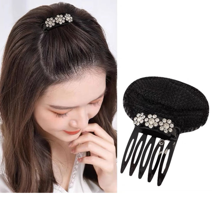 1pcs%20Rhinestone%20Invisible%20Fluffy%20Sponge%20Hair%20Clip%20Front%20Hair%20Line%20Volume%20Base%20Puff%20Cushion%20Hair%20Bun%20Hair%20Styling%20Hair%20Hairpin%20-%20Image%207
