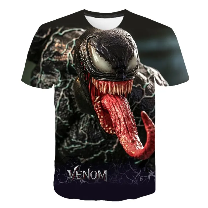 Marvel%20Boys%20Clothes%202023%20New%20Kids%20Summer%20Venom%20Print%20Boy%20Short%20Sleeve%20T-shirt%203D%20Print%20T%20Shirt%20Casual%20Breathable%20Funny%20T%20Shirts%20-%20Image%206