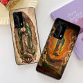 Virgin De Guadalupe Virgen Mary Soft Clear Phone Case For Huawei P30 Lite P10 P20 P40 P50 Pro Mate 40 Pro 30 20 10 Lite Cover Si. 