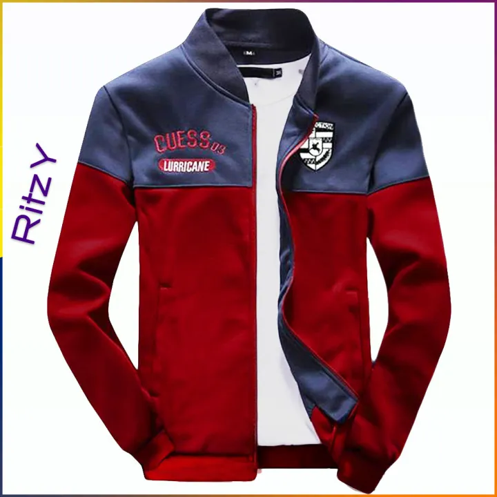 Men%5C's%20Winter%20Jacket%20(Red-Navy)%20-%20Image%203
