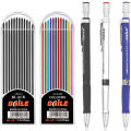 2.0MM Mechanical Pencil Set 2B Automatic Pencils Lápices with Color/black Lead Core for Art Sketch Write Handicraft. 