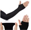 Black Fingerless Hand Sleeve For Unisex (Offer Price).