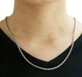 Men Stainless Steel New Round Rofe Chain Necklace. 