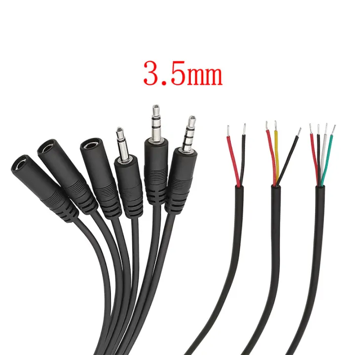 Machine%20Repair%20Extension%20Cable%20IY%20Audio%20Ear/4%20Extreme%20Bare%20Female%20Jack%20Mono%20MM%20Male%20Plug/5/3.5%201%20Piece%202./Stereo%20AUX%202/3%20Line%20Connector%20D%20-%20Image%206