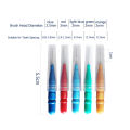 50Pcs Interdental Brush Dental Tooth Flossing Head Oral Dental Hygiene Flosser Toothpick Cleaners Tooth Cleaning Tool.