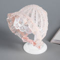 【High Cost-Performance】 Cute Baby Girl Infant Soft Bonnet Cap Summer Lace Flower Newborn Baby Hat BAWEI. 