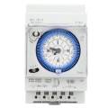 24 Hours 250VAC Mechanical Timer Switch Programmable For Lights. 