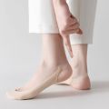 Invisible Socks High Heels Special Socks Ice Silk Toe Half Socks Women's Summer Thin Low Cut Socks Sling Low-Cut Non-Slip Tight.