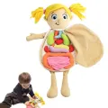 Halloween 3D Organ Stuffed Toy Body Structure Puzzle Doll Soft Plush Doll Physiological Educational Toy For Kids Home School TeachingDolls Accessories. 
