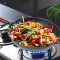 Kitchen Frying Pan Long Handle Cookware with Lids for Food Beef Vegetable.
