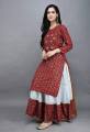 Latest & Glamour Design High Quality Printed With Dollar Work Readymade Skirt & Unstitched Kameez for Woman-13.