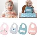 Silicone Baby Bibs - Waterproof Bib Set - Multicolor. 
