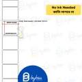 1 Roll 75 mm x 50mm Direct Thermal dt  Barcode Label Sticker, 500 Pcs Per Roll. 