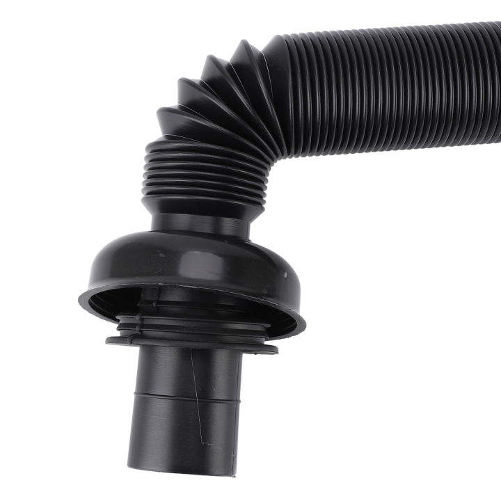 Bathroom Sink Drain Kit With Flexible Expandable P-Trap Pipe Tube Anti-Odor