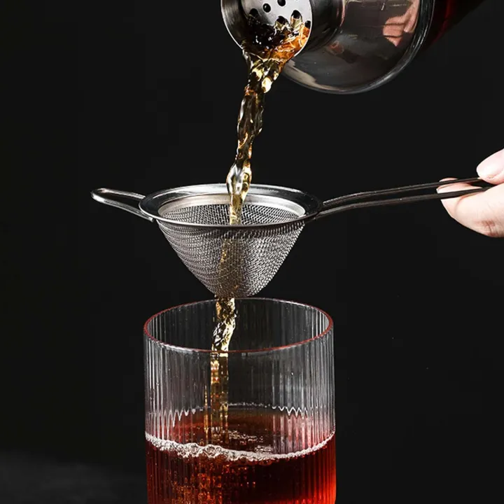 bhuuno%20Metal%20Bar%20Conical%20Sieve%20Fine%20Mesh%20Strainer%20Tea%20Strainer%20Rustproof%2020cm%20Long%20Handle%20Small%20Filter%20Sieve%20Stainless%20Steel%20Small%20Sifter%20for%20Flour%20-%20Image%204