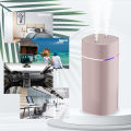 600ml 2 Spray Air Humidifier Small Household Silent Bedroom Night Light Water Diffuser Mini Air Purifier Portable In Heavy Fog. 