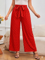 Cotton Viscose Loose Fit Flared Wide Palazzo Plazo Pants for Women.