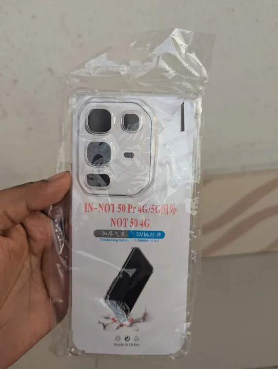 Infinix%20Note%2050%20Pro%204G/Note%2050%204G%20Premium%20Silicone%20Case%20Crystal%20Clear%20Soft%20TPU%20Ultra-Thin%20Transparent%20Flexible%20Protective%20Mobile%20Phone%20Back%20Cover%20-%20Image%202