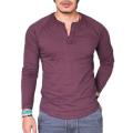Plus Size 4XL T Shirt Men Solid Color O Neck Long Sleeve T Shirt for Men Basic Top Tees Male Bottoming Top T-Shirts ropa hombre. 