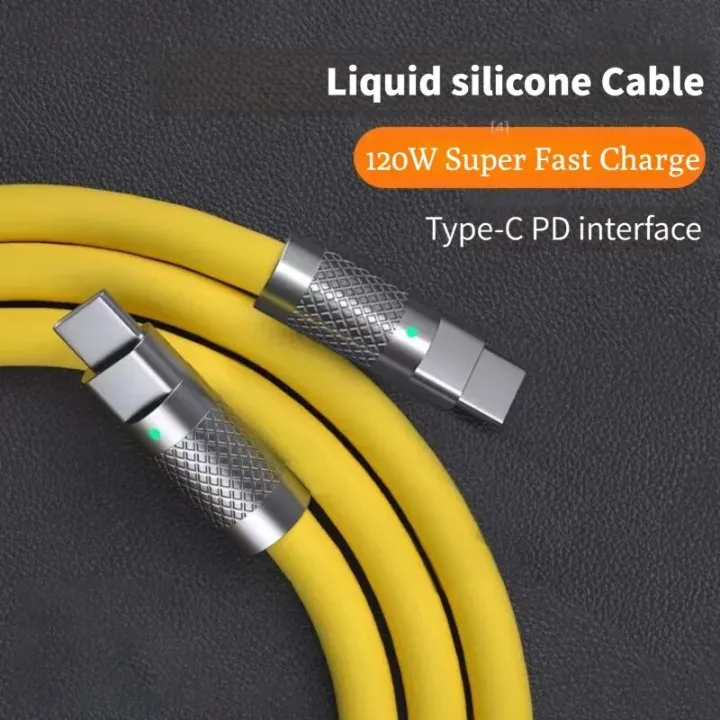 120w%206a%20Super%20Fast%20Charge%20PD%20Type%20C%20Liquid%20Silicone%20Cable%20Quick%20Charge%201M%202M%20Usb%20Cable%20Usb%20C%20to%20C%20Charger%20Cable%20-%20Image%203