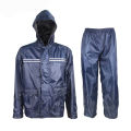 Rain coat 100% Waterproof Dark Blue Color.