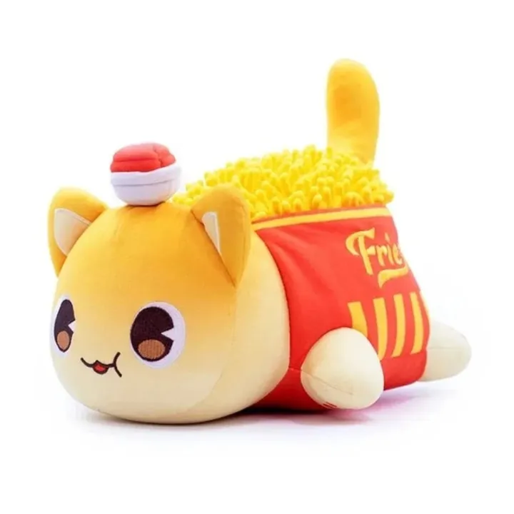 Aphmau%20Meows%20Cat%20Plush%20Toy%20Soft%20Meemeow%20Stuffed%20Donut%20Cat%20Plushes%20Kawaii%20French%20Fry%20Cheeseburger%20Food%20Plush%20Doll%20Birthday%20Gifts%20KEEMEEUYZO%20-%20Image%204