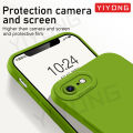 SE 2022 Case YIYONG Original Soft Liquid Silicone Cover For iPhone 7 8 Plus 6 6S SE 2020 2 3 SE2 SE3 iPhone7 iPhone8 Phone Cases. 