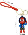 Marvel Spider Man Keychain Bag Keyring Pendant Birthday Gifts Cute Doll Pendant Action Figures Avengers.
