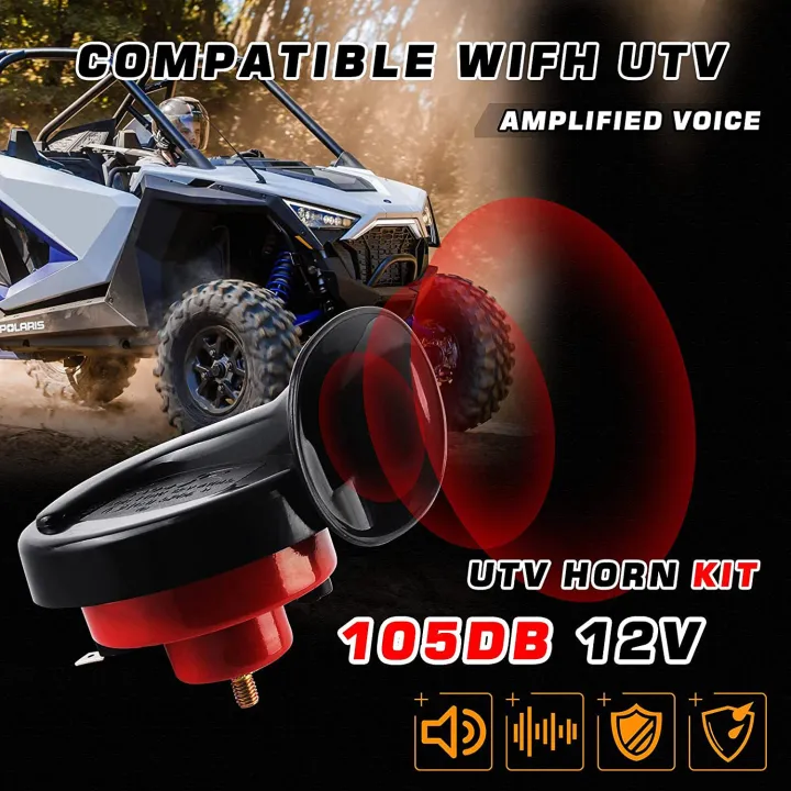 UTV/ATV%20Horn%20Kit%20with%20Toggle%20Switch%20for%20Pioneer,%20RZR,%2012V%20-%20Image%208