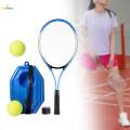 Tennis Trainer Ball Self Practice Practical Tool Single Player Solo Training Tennis Rebounder Set for Game Parks Kids Adult Beginners , Style E.
