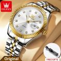 Olevs 5526 Luxury Diamond Quartz Watch for Men. 