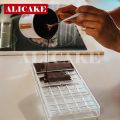 Polycarbonate Chocolate Mould Professional Molds for Chocolates Candy Bar Mold Confectionery Cake Baking Pastry Bakery Tools. 