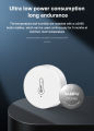 ZigBee Temperature And Humidity Intelligent Sensor Tuya Whole House Home Linkage Wireless Temperature And Humidity Sensor. 