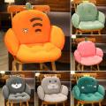 Lumbar Support Pillow All-Inclusive One-Piece Cushion Floor Cushion Integrated Floor Cushion Tatami Chair Cushion Office Long-Sitting Backrest. 