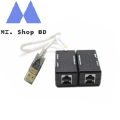 DTECH DT-5015 USB 2.0 60M Extender By Lan Cable. 