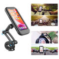 Rain-Proof Phone Holder Bicycle Handle Waterproof Mobile Phone Holder Portable.