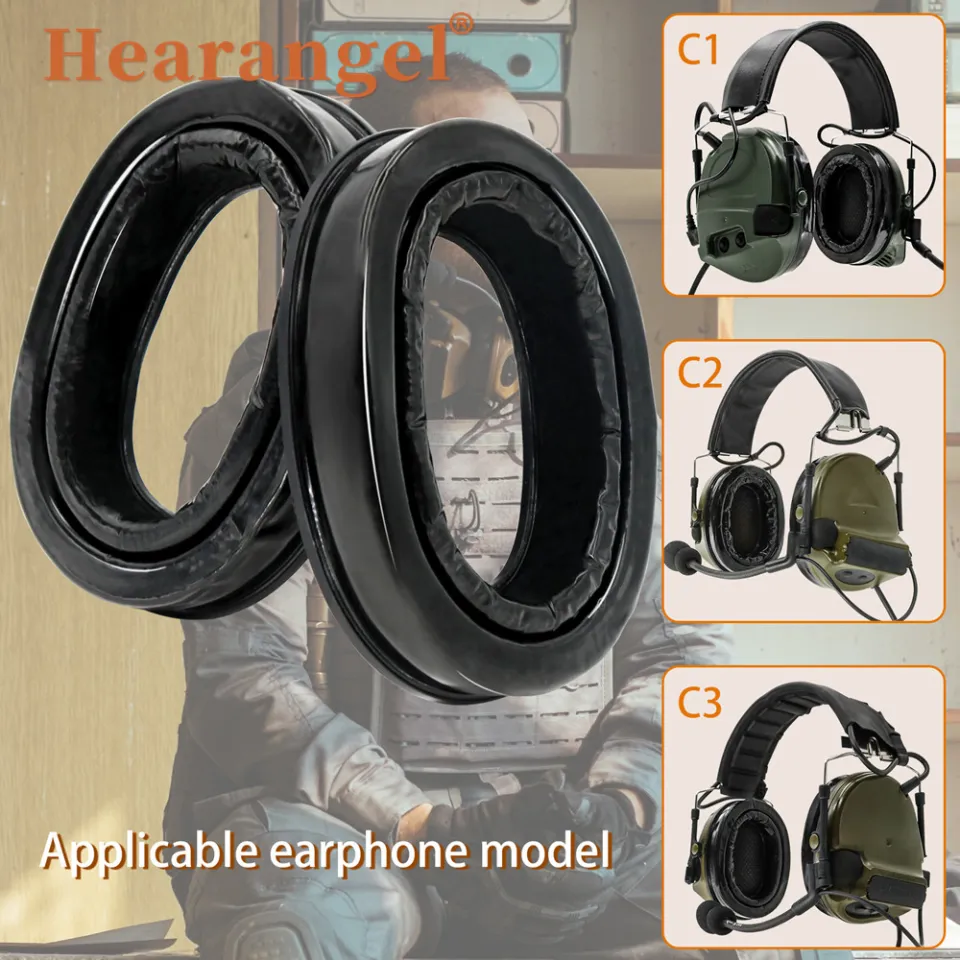 Hearangel COMTAC I II III Gel Ear Pad For Peltor Tactical Headset